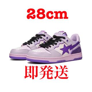 アベイシングエイプ(A BATHING APE)の即発送　新品　BAPE SK8 STA 28cm PURPLE(スニーカー)