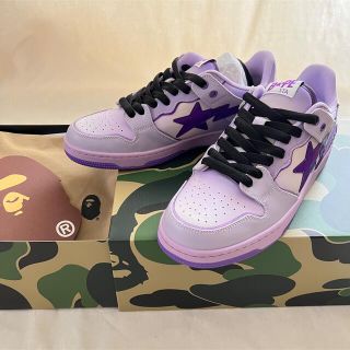 A BATHING APE - 即発送 新品 BAPE SK8 STA 28cm PURPLEの通販 by ...