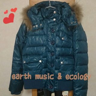 アースミュージックアンドエコロジー(earth music & ecology)のEARTH♡ダウンジャケット(ダウンジャケット)