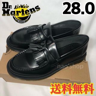 ドクターマーチン(Dr.Martens)の【新品】ドクターマーチン エイドリアン タッセル ローファー ブラック 28.0(ドレス/ビジネス)