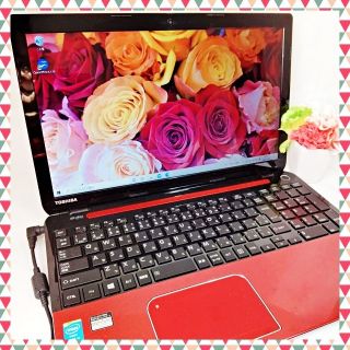 トウシバ(東芝)の【極美品】カメラあり♥️超薄型♥超大容量♥副業にも♥すぐ使えるノートパソコン(ノートPC)