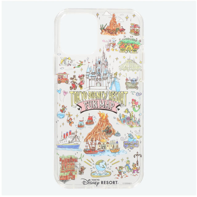 Disney 新作 Iphone ケース ディズニーリゾート ファンマップ イラストの通販 By Dream S Shop ディズニーならラクマ