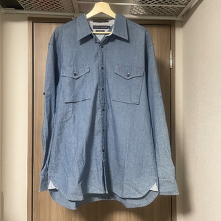 トミーヒルフィガー(TOMMY HILFIGER)のTOMMY HILFIGER　長袖シャツ（indigo）(シャツ)