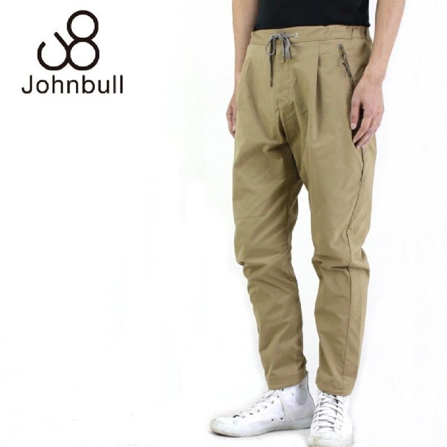 JOHNBULL(ジョンブル)の未使用 ジョンブル 日本製 冷感 ファンクションアスレチックパンツ グレー S メンズのパンツ(チノパン)の商品写真