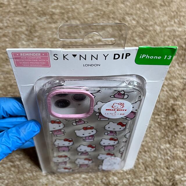 SKINNYDIP(スキニーディップ)のHELLO KITTY×SKINNY DIP(iPhone13対応)新品:新着 スマホ/家電/カメラのスマホアクセサリー(iPhoneケース)の商品写真