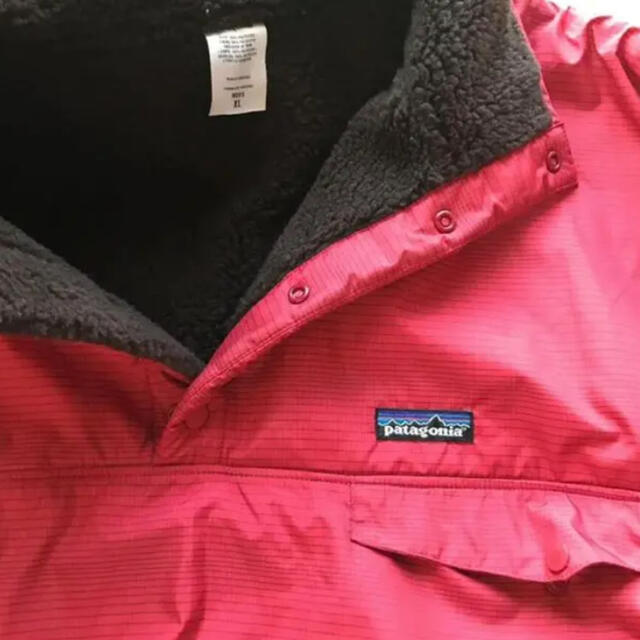 patagonia(パタゴニア)のパタゴニア メンズ XL 厚手 スナップT ジャケット ボアシンチラ グリセード メンズのジャケット/アウター(ナイロンジャケット)の商品写真