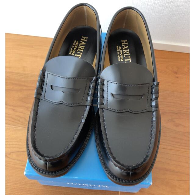 HARUTA(ハルタ)のHARUTA ローファー 黒 27cm EEE レディースの靴/シューズ(ローファー/革靴)の商品写真