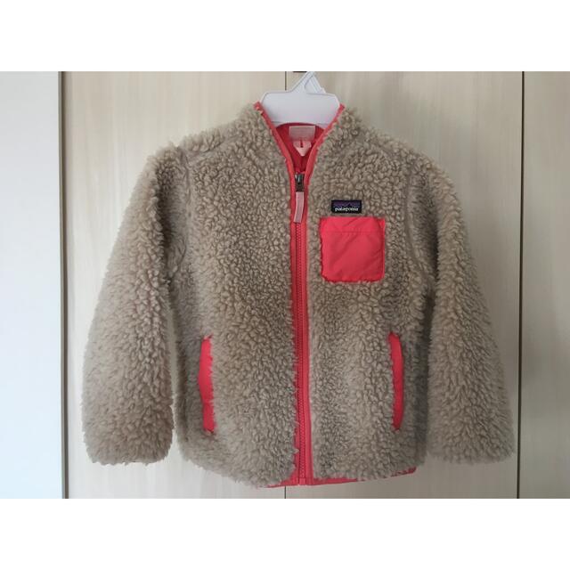 patagonia(パタゴニア)のパタゴニア　レトロx フーディー　5Ｔ　値下げ交渉可！ キッズ/ベビー/マタニティのキッズ服女の子用(90cm~)(ジャケット/上着)の商品写真