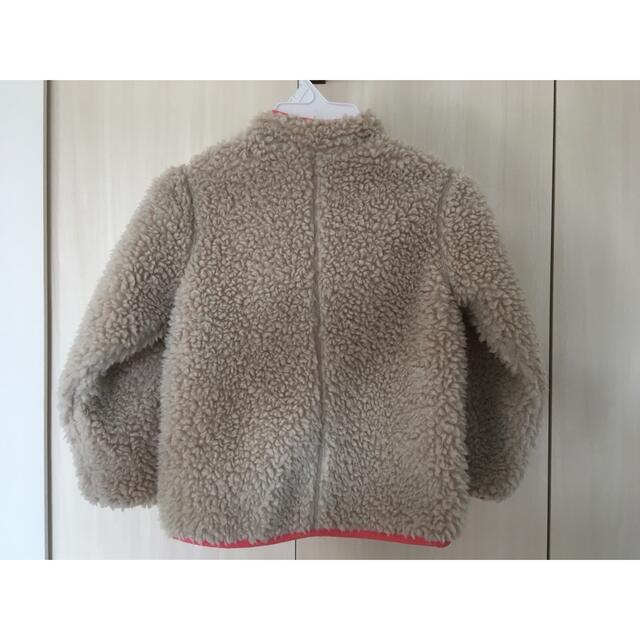 patagonia(パタゴニア)のパタゴニア　レトロx フーディー　5Ｔ　値下げ交渉可！ キッズ/ベビー/マタニティのキッズ服女の子用(90cm~)(ジャケット/上着)の商品写真