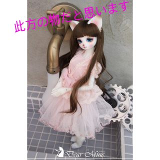 ボークス(VOLKS)のDearmineangelaのデフォルトウィッグ7-8inchとシューズ(人形)