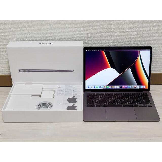 スマホ/家電/カメラメモリ16GB M1 MacBookAir スペースグレイ