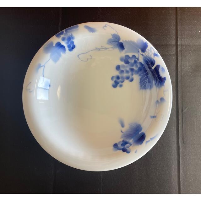【未使用】　深川製磁　ブルーワイナリー　21cm 深皿 インテリア/住まい/日用品のキッチン/食器(食器)の商品写真