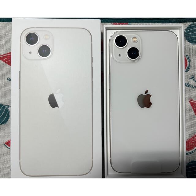 新品　開封済み未使用品iPhone13 スターライト 256GB スマホ/家電/カメラのスマートフォン/携帯電話(スマートフォン本体)の商品写真
