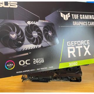 エイスース(ASUS)のrtx3090 asus tuf gaming(PCパーツ)