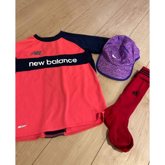 New Balance(ニューバランス)の130センチ⭐︎女の子サッカーウェア スポーツ/アウトドアのサッカー/フットサル(ウェア)の商品写真