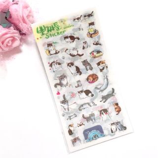 【新品】ネコちゃんステッカーシール(シール)