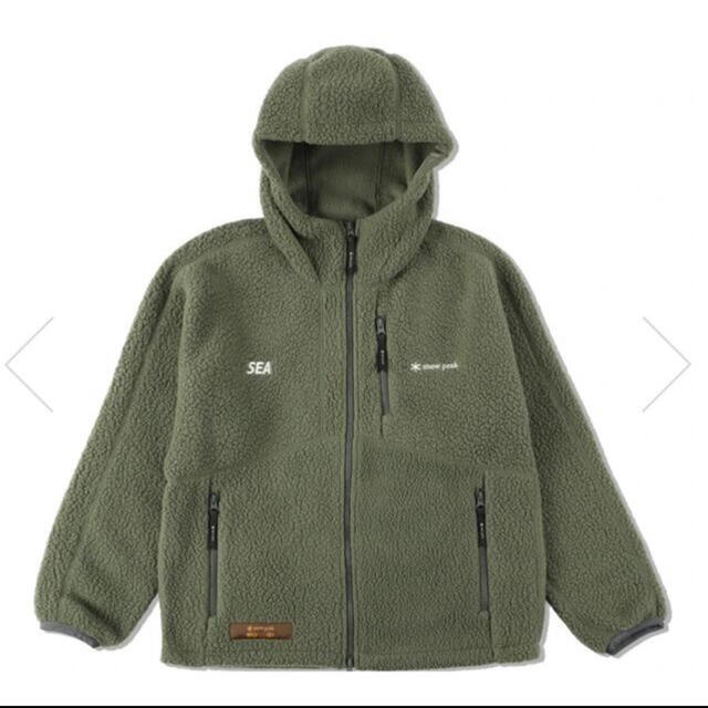 WIND AND SEA × Snow Peak FLEECE JACKET