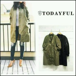 トゥデイフル(TODAYFUL)のTODAYFUL【Military Long Coat②】(ミリタリージャケット)