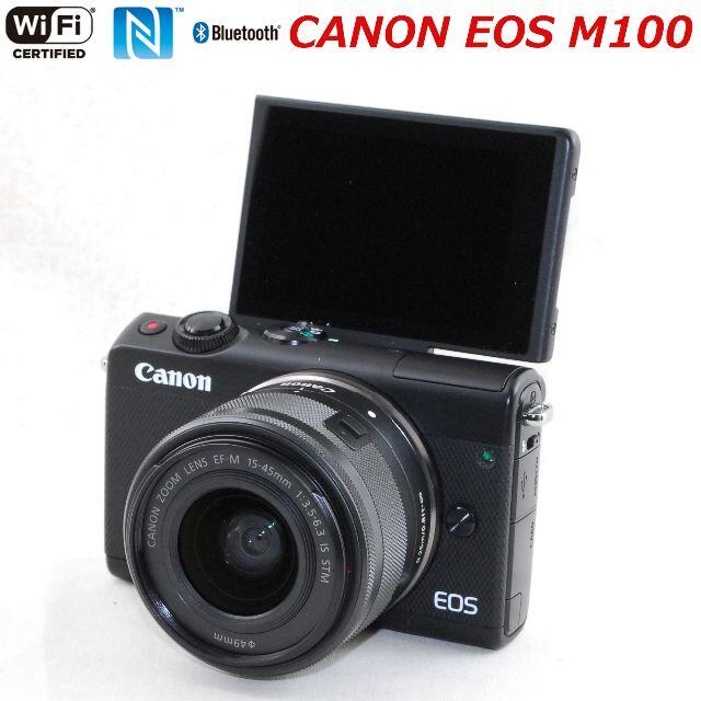 カメラバッグ付◇Bluetooth&Wi-Fi ☆CANON EOS M100 カメラバッグ付◇Bluetooth&Wi-Fi ☆CANON EOS M100