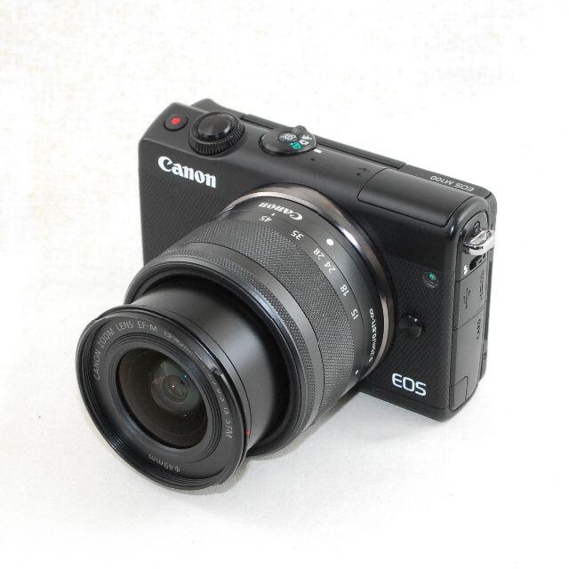 カメラバッグ付◆Bluetooth&Wi-Fi ★CANON EOS M100