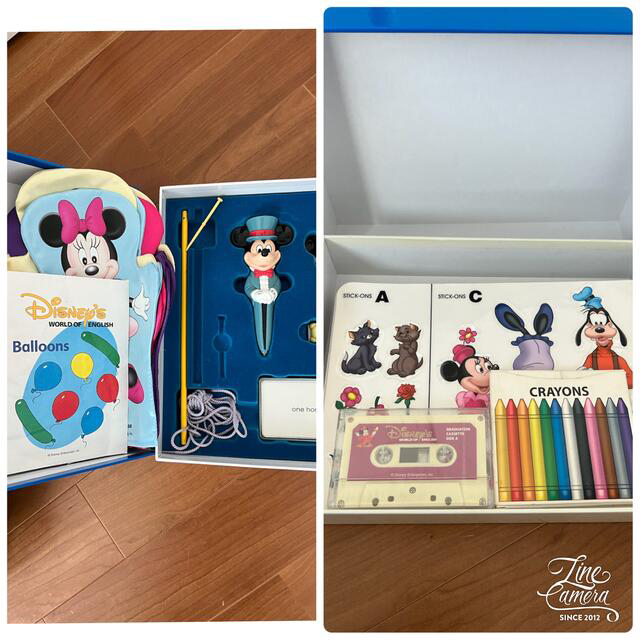 Disney(ディズニー)のS＊様専用　ディズニー英語システム　　DWE  美品　未開封あり✨ キッズ/ベビー/マタニティのおもちゃ(知育玩具)の商品写真