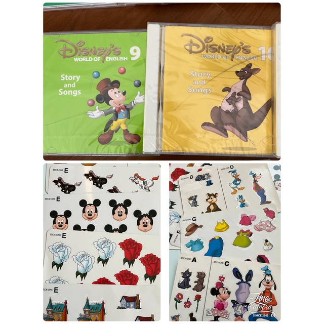 Disney(ディズニー)のS＊様専用　ディズニー英語システム　　DWE  美品　未開封あり✨ キッズ/ベビー/マタニティのおもちゃ(知育玩具)の商品写真