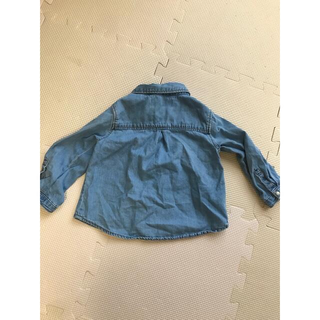 ZARA KIDS(ザラキッズ)のザラベビー　デニム　ズボン　80 キッズ/ベビー/マタニティのベビー服(~85cm)(パンツ)の商品写真