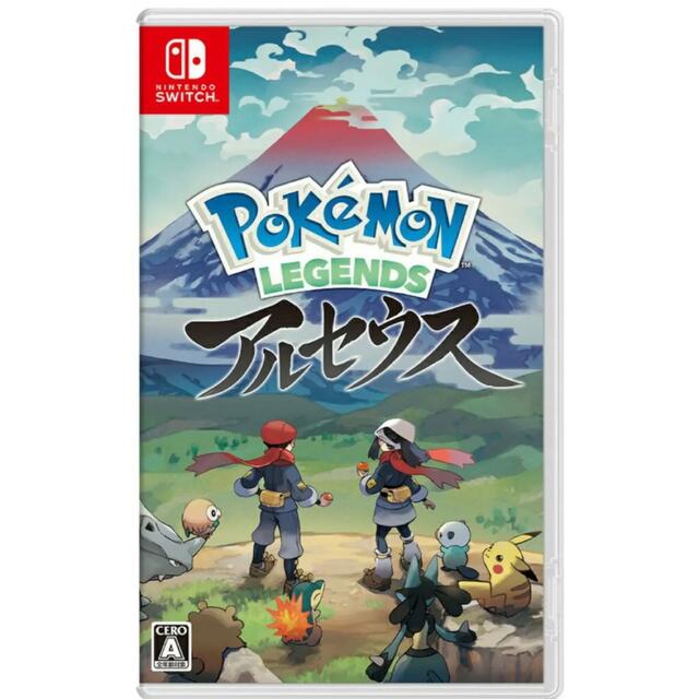 Switch Pokemon LEGENDS アルセウス 未開封 カセットのみ