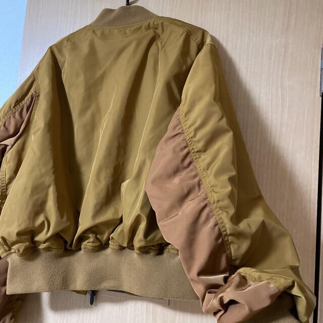 SLY(スライ)のMA-1 ブルゾン SLY スライ  VINTAGE OVER  エムエーワン レディースのジャケット/アウター(ブルゾン)の商品写真