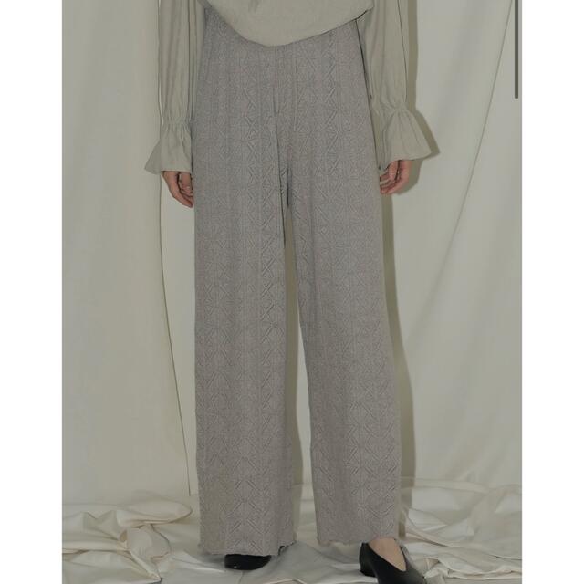 TODAYFUL(トゥデイフル)のヘラ EYELET KNIT ONEPIECE ＆ PANTS セット販売 レディースのレディース その他(セット/コーデ)の商品写真