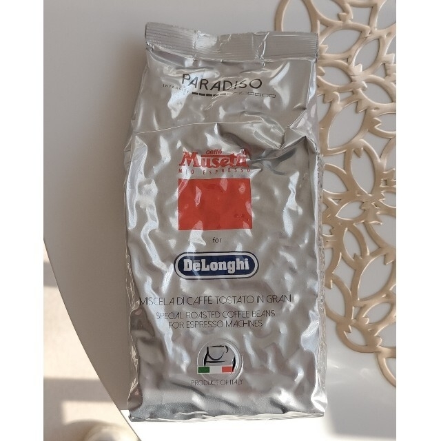 DeLonghi(デロンギ)のデロンギコーヒー豆 食品/飲料/酒の飲料(コーヒー)の商品写真