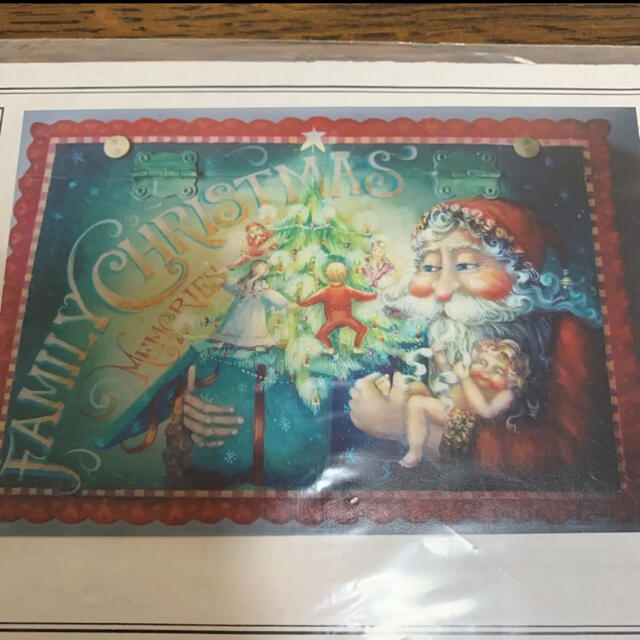 ミッシェルウォルトン　パターン　パケット　クリスマス　サンタクロース ハンドメイドの素材/材料(型紙/パターン)の商品写真
