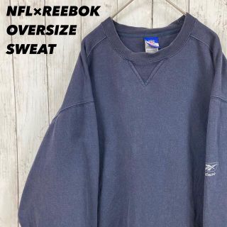 リーボック(Reebok)の【くすみカラー】NFL REEBOK オーバーサイズスエットスウェットトレーナー(スウェット)