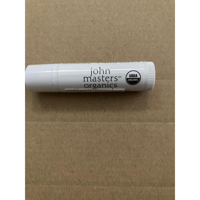 John Masters Organics(ジョンマスターオーガニック)のジョンマスターオーガニック リップカーム バニラ 4g新品未開封 コスメ/美容のスキンケア/基礎化粧品(リップケア/リップクリーム)の商品写真