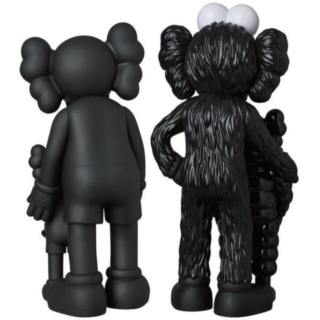 MEDICOM TOY(メディコムトイ)のKAWS FAMILY BLACK カウズ ファミリー ブラック エンタメ/ホビーのおもちゃ/ぬいぐるみ(キャラクターグッズ)の商品写真