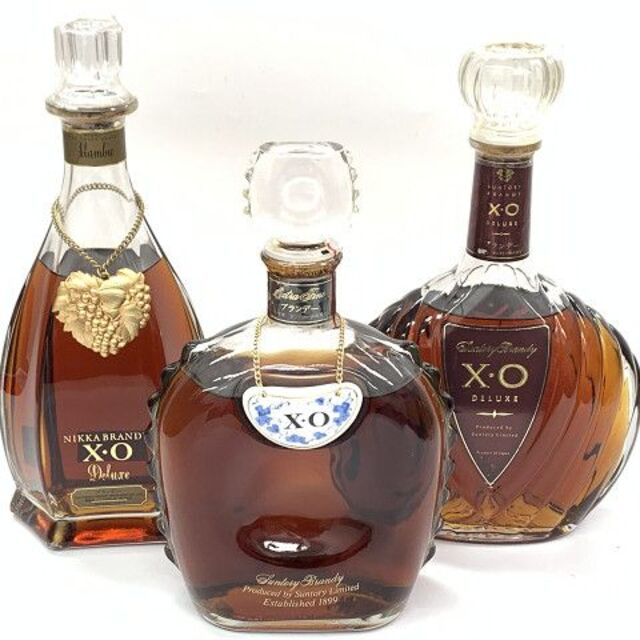 古酒　サントリーXO　サントリーXOデラックス　ニッカ　XO　未開栓