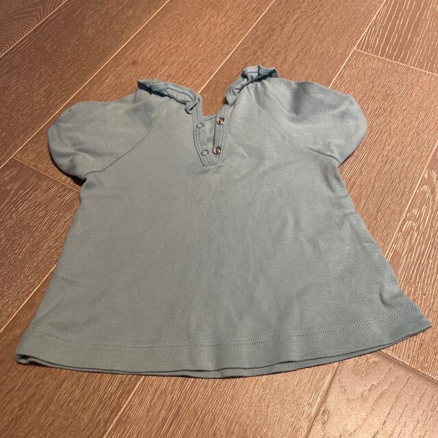 PETIT BATEAU(プチバトー)の【PETIT BATEAU 】半袖Ｔシャツ　プチバトー キッズ/ベビー/マタニティのベビー服(~85cm)(Ｔシャツ)の商品写真