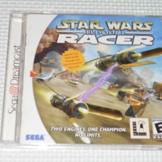 セガ(SEGA)のDC★STAR WARS EPISODE 1RACER 海外版 ドリームキャスト(家庭用ゲームソフト)