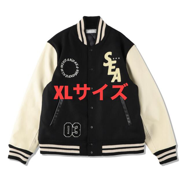 SALE／10%OFF Jacket BEYOUTH-S-Varsity SEA AND WIND - ブルゾン