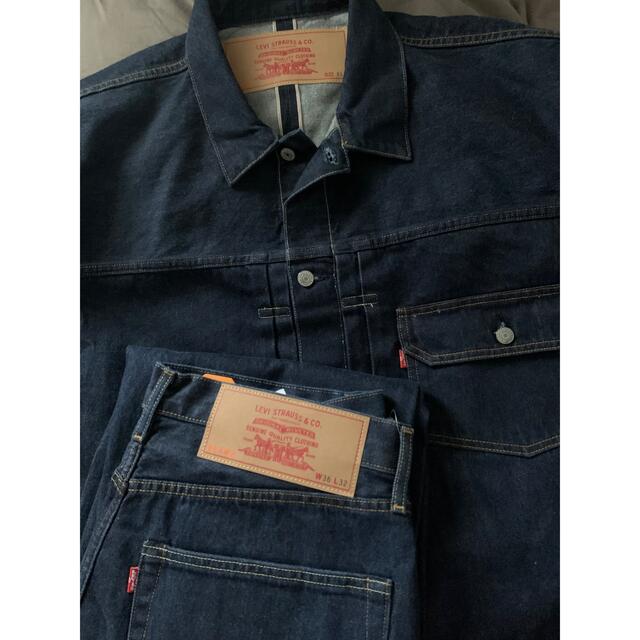 BEAMS(ビームス)のLevi’s× BEAMS SUPER WIDE JACKET & JEAN メンズのジャケット/アウター(Gジャン/デニムジャケット)の商品写真