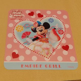 ディズニー(Disney)のエンパイアグリル ミニー コースター(キャラクターグッズ)