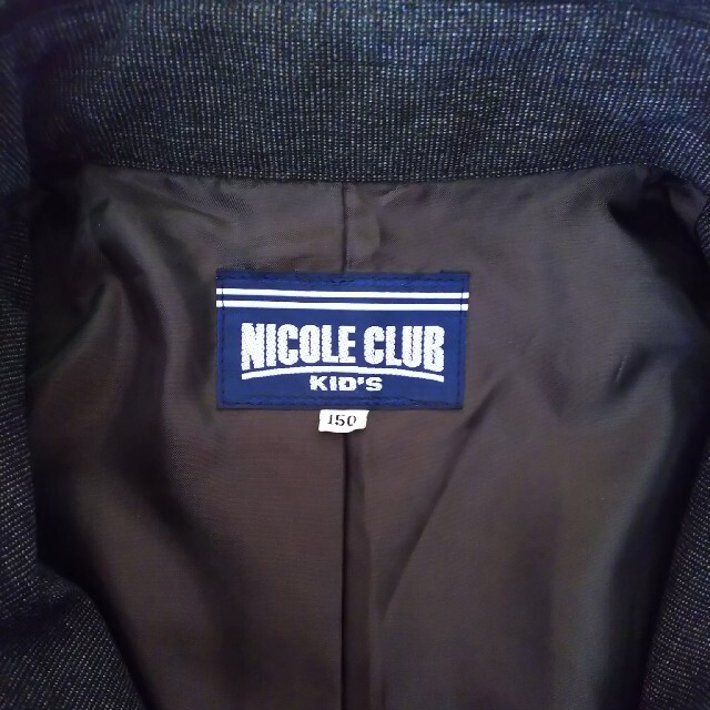 NICOLE CLUB(ニコルクラブ)のNICOLEclub 150ダークグレースーツ キッズ/ベビー/マタニティのキッズ服男の子用(90cm~)(その他)の商品写真