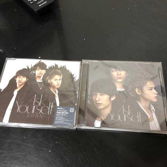 KAT-TUN(カトゥーン)のAsk Yourself（通常盤/初回プレス） エンタメ/ホビーのCD(ポップス/ロック(邦楽))の商品写真