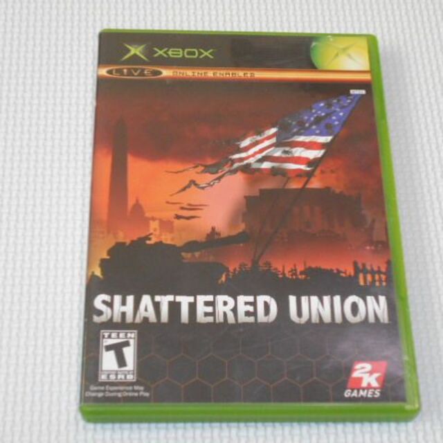 xbox★SHATTERED UNION 海外版★箱付・説明書付・ソフト付