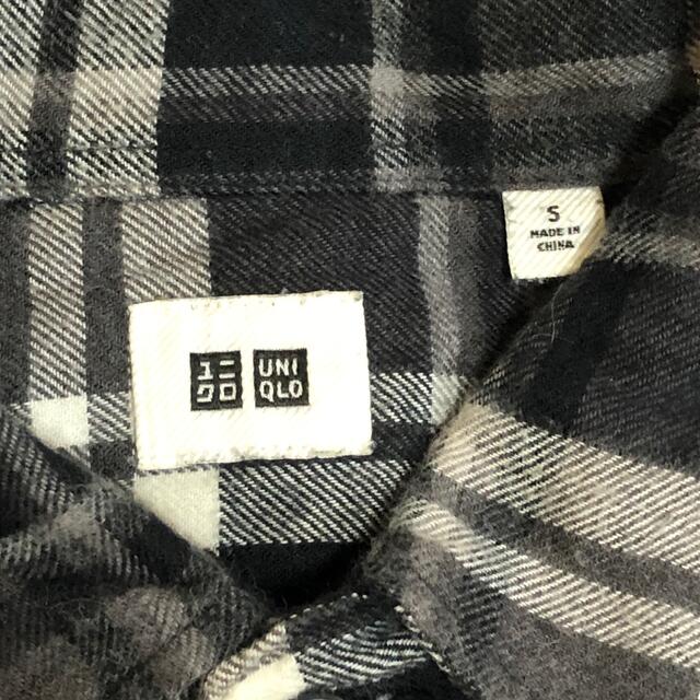 UNIQLO(ユニクロ)のユニクロ　ネルシャツ　サイズS メンズのトップス(シャツ)の商品写真