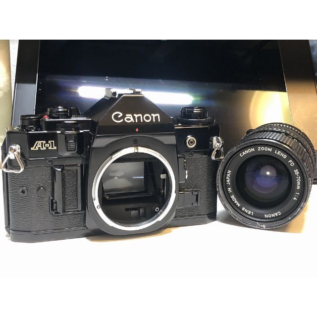2075 整備済 良品 Canon A-1 35-70mm キヤノン フィルム機 | yoshi