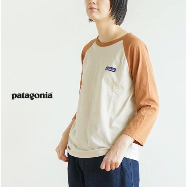 patagonia(パタゴニア)の【美品】Patagonia ラグラン Tシャツ レディースのトップス(Tシャツ(長袖/七分))の商品写真