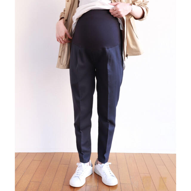 MATERNITY(マタニティー)のマタニティ　キレイめパンツ　新品 キッズ/ベビー/マタニティのマタニティ(マタニティボトムス)の商品写真