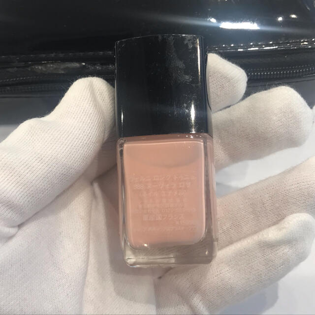 CHANEL(シャネル)のRR141 シャネル　エナメルポーチ　3色ネイル付き　 コスメ/美容のネイル(ネイル用品)の商品写真