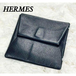 エルメス(Hermes)の【美品】エルメス　バスティア　エプソン　エトゥーペ　ヴォーエプソン　コインケース(コインケース)